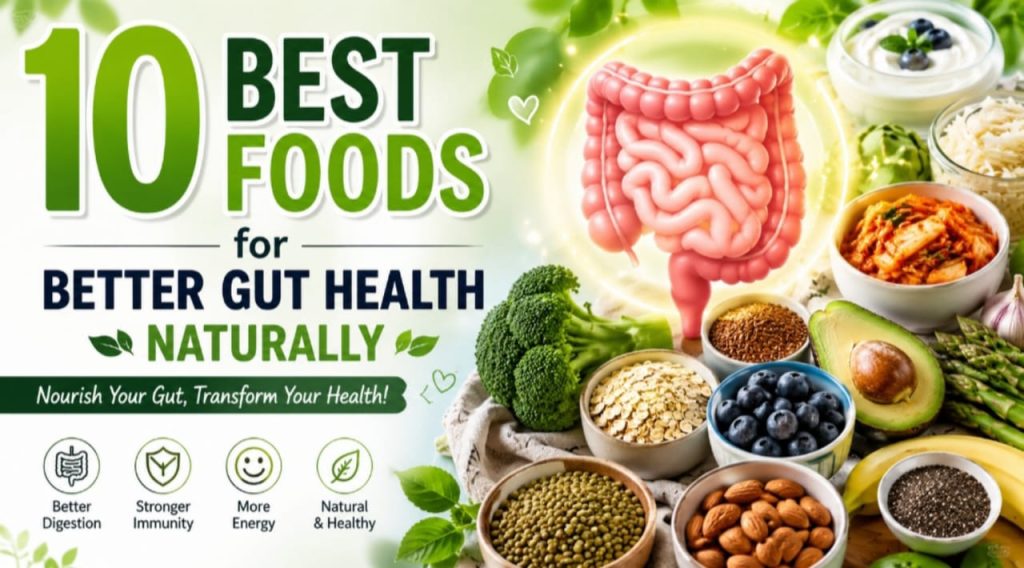 10 Best Foods for Better Gut Health Naturally