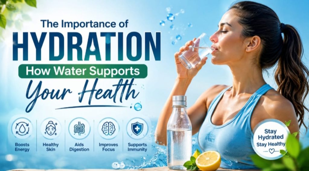 The Importance of Hydration: How Water Supports Your Health